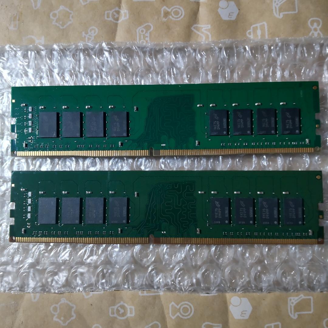 SanMax デスクトップ用 DDR4メモリ 16GB×2枚=計32GB
