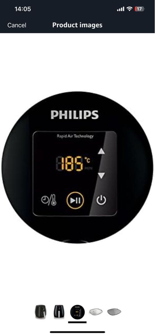 Philips ノンフライヤー プラス HD9530/22