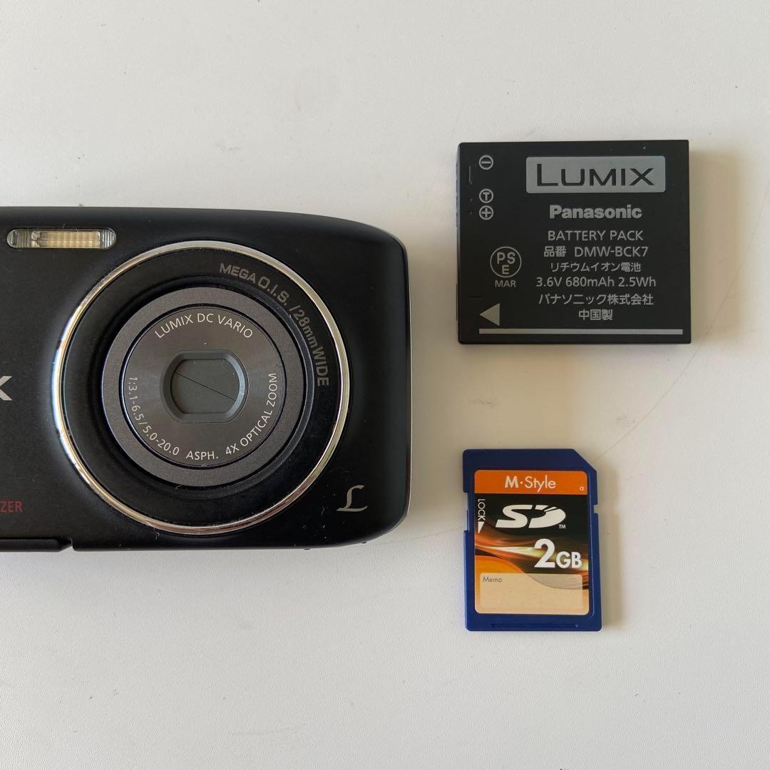 ジャンク　Panasonic　パナソニック　LUMIX　デジカメ　DMC-S2