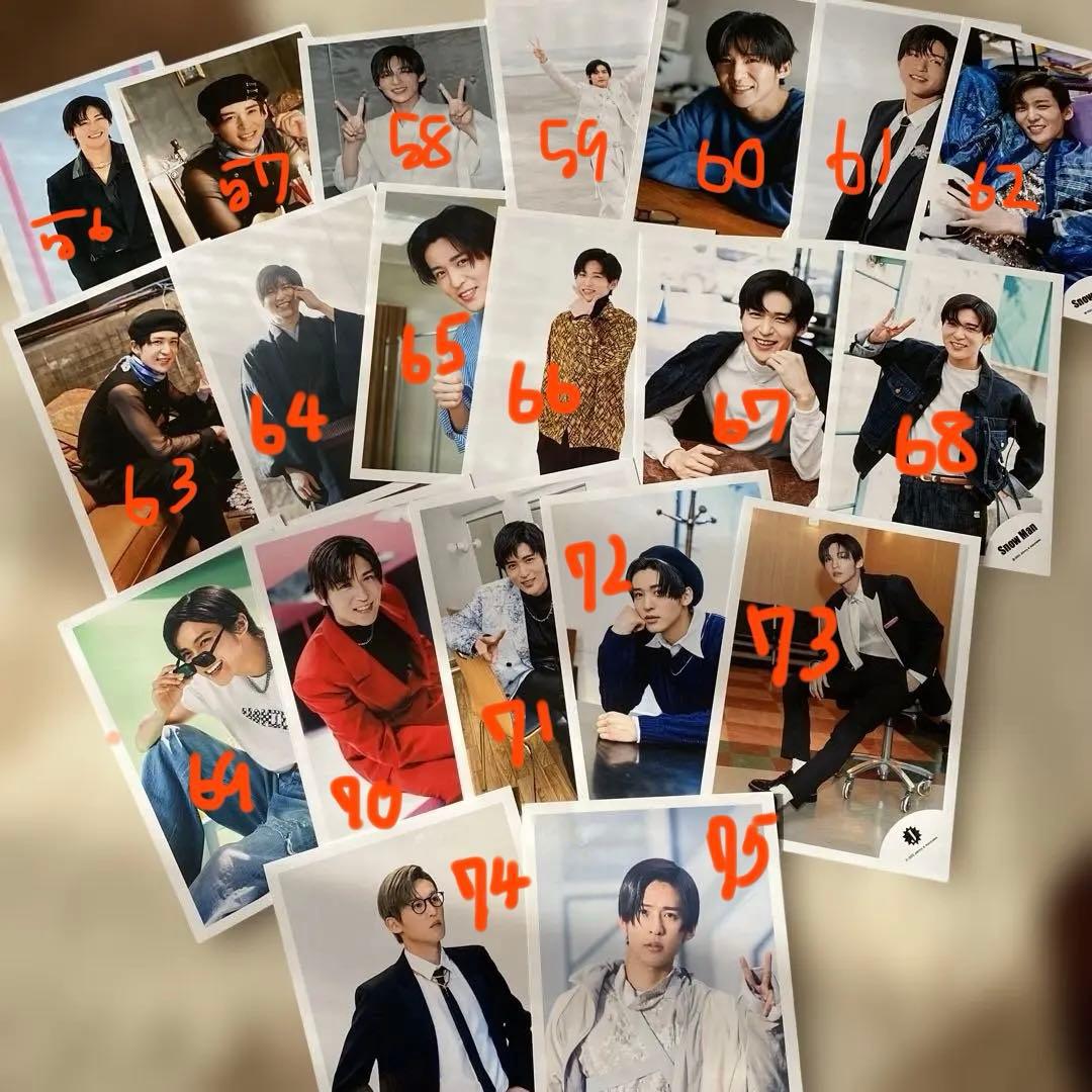 Man 目黒蓮 まとめ売り 滝沢歌舞伎 グッズ 写真 アクスタ 165点