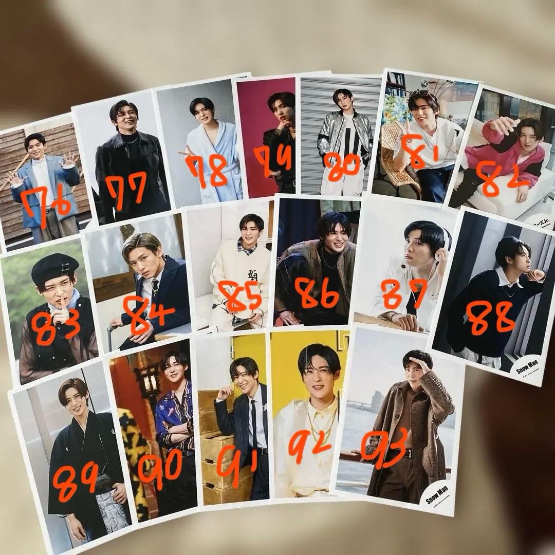 Man 目黒蓮 まとめ売り 滝沢歌舞伎 グッズ 写真 アクスタ 165点