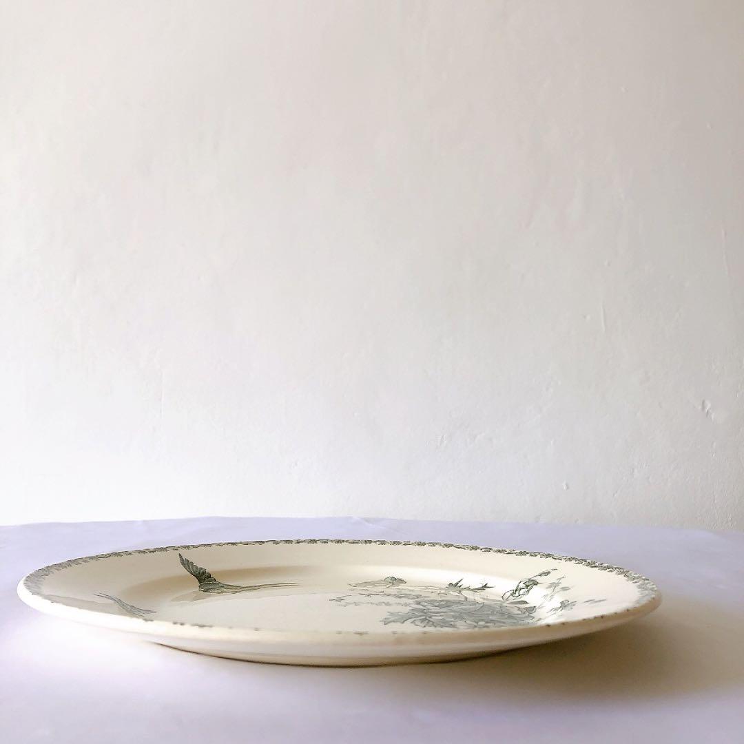 グランデポ エミールブルジョワ　ディナープレート A フランスアンティーク食器