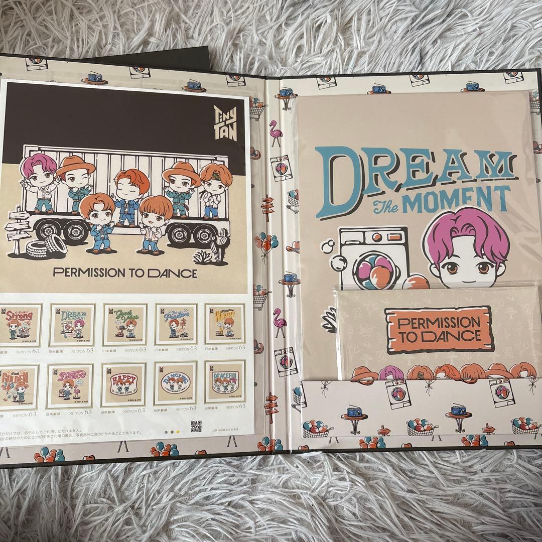TinyTAN スタンプセット PERMISSION TO DANCE