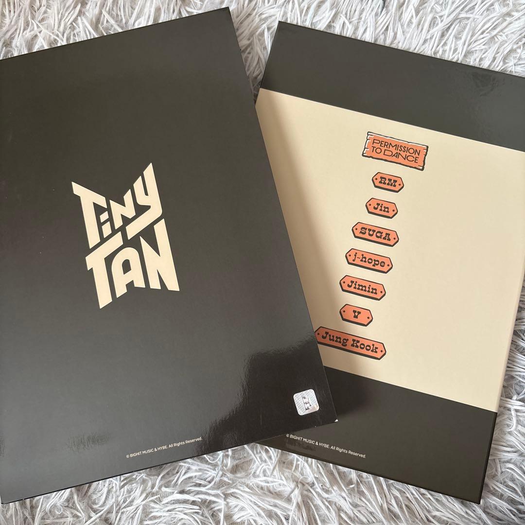 TinyTAN スタンプセット PERMISSION TO DANCE