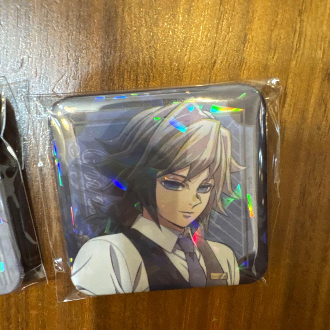 鬼滅の刃 モクテルバー ロト グリッター缶バッジ 第ニ弾 冨岡義勇