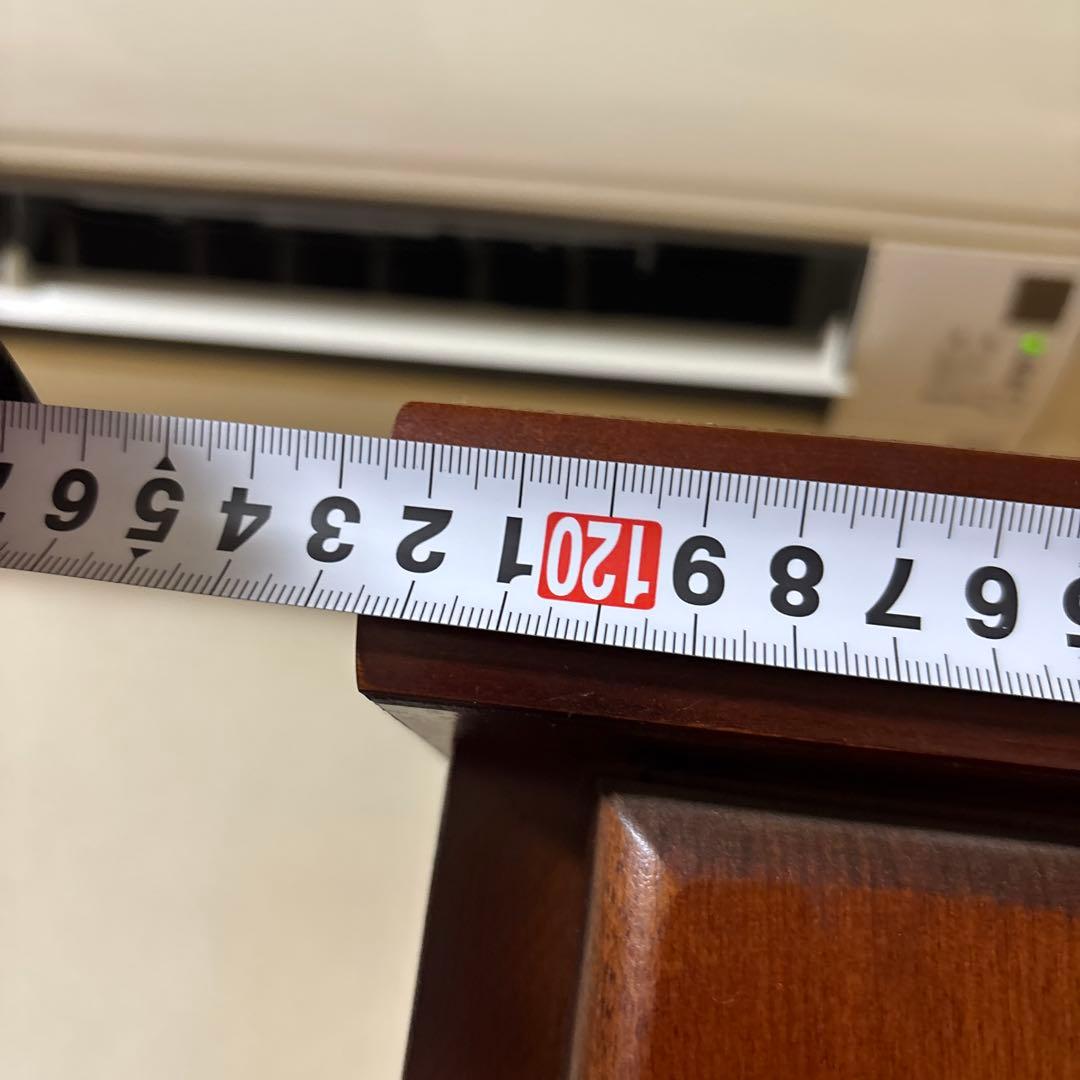 食器棚　レトロ