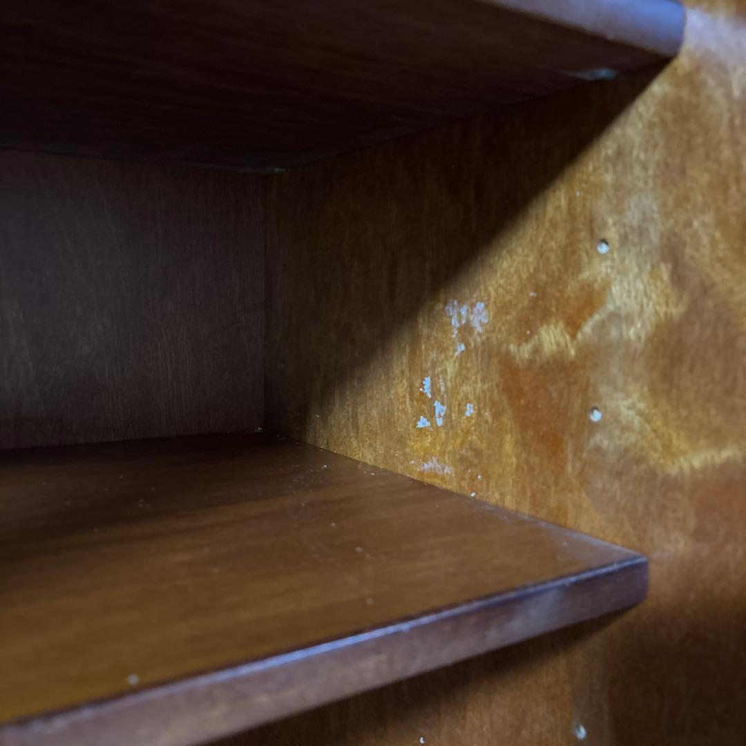 食器棚　レトロ