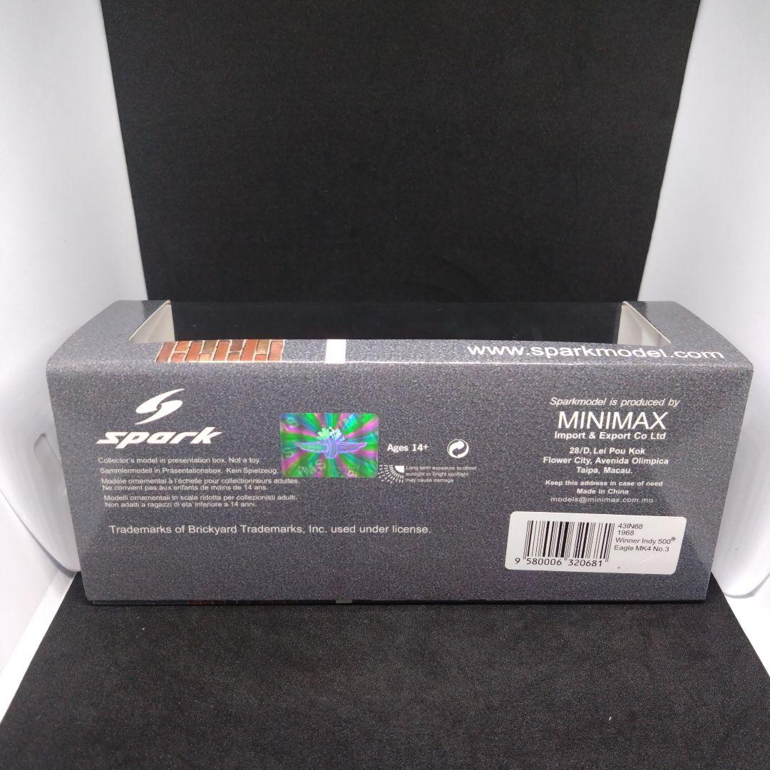 スパーク イーグル Mk.4 1968 インディ500 優勝 ボビー・アンサー