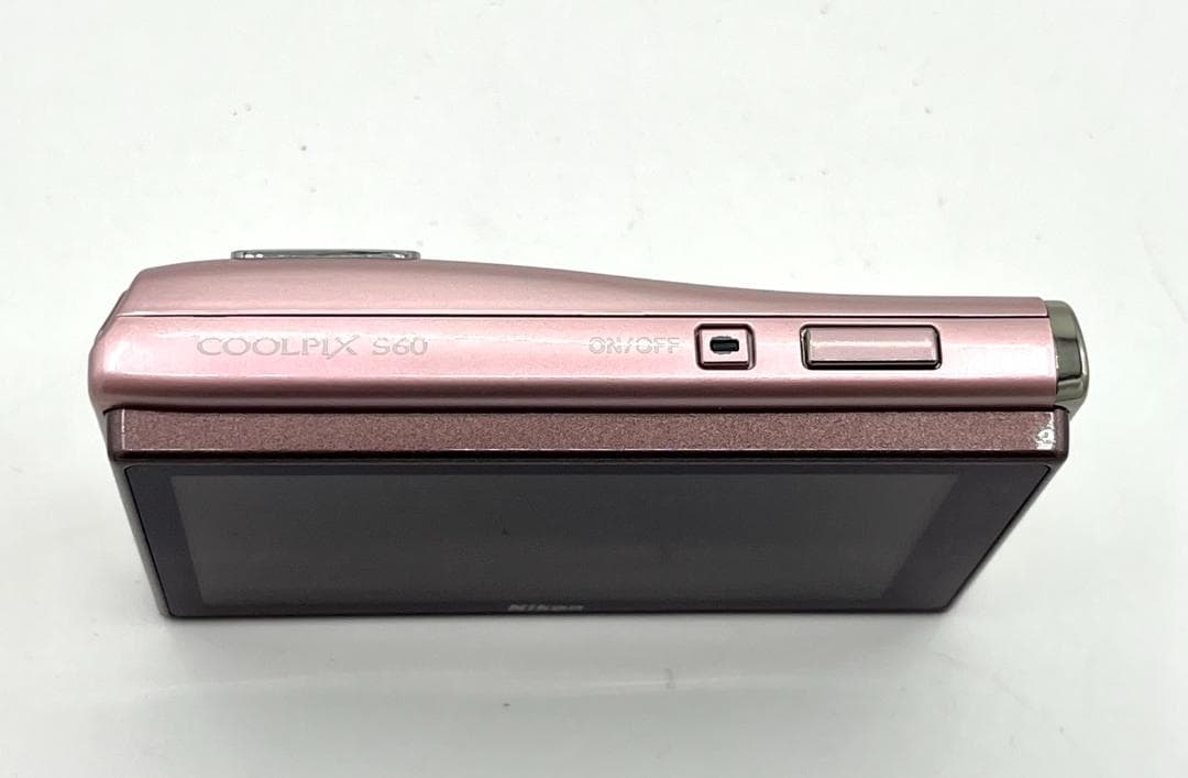 Nikon COOLPIX S60 ピンク 通電動作確認済 フラッシュ確認済