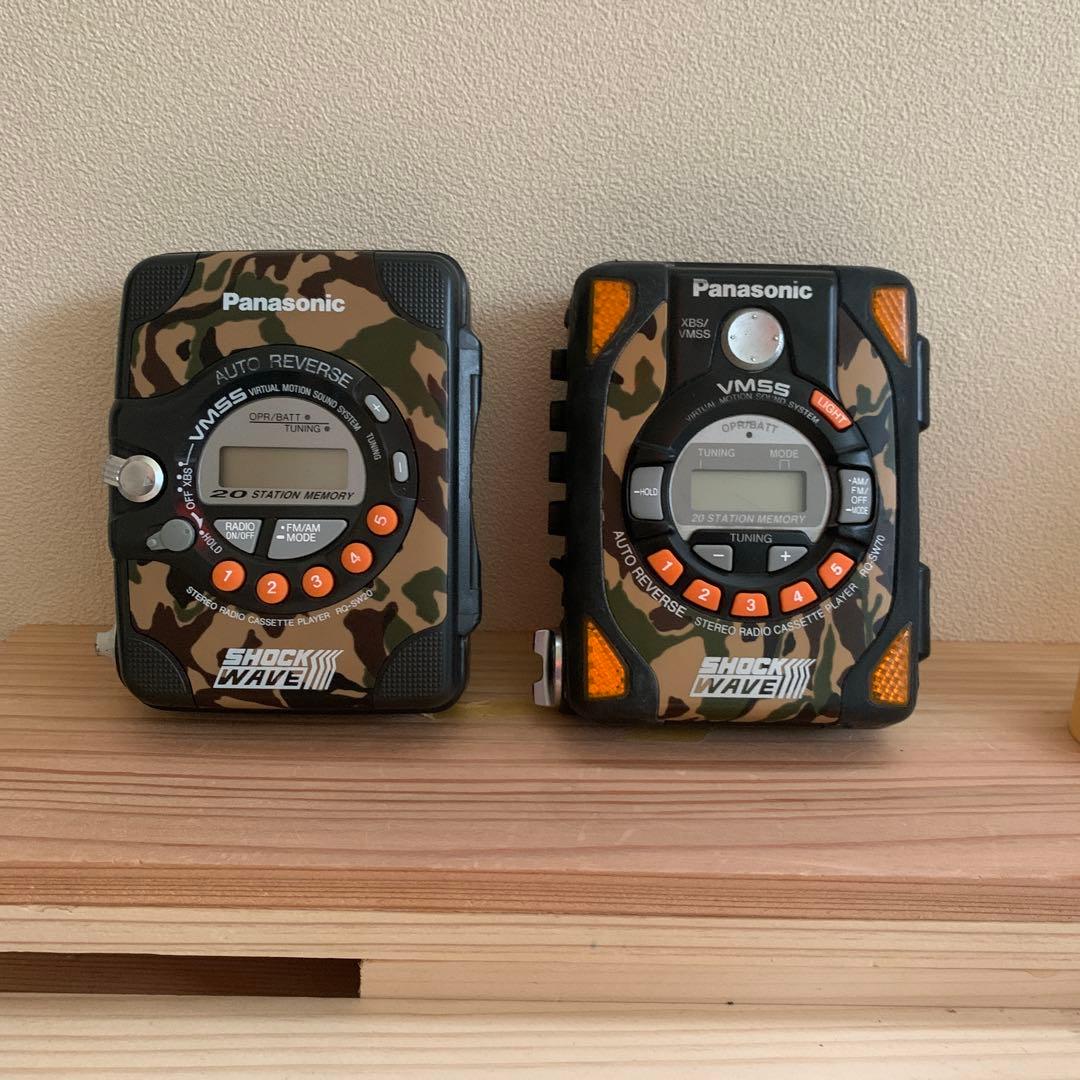 パナソニック　ショックウェーブ　RQ-SW70 カセットプレーヤー