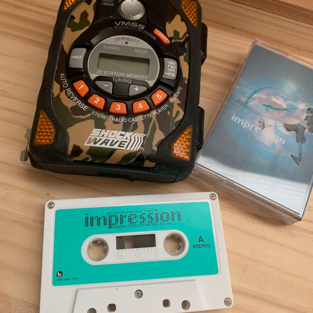 パナソニック　ショックウェーブ　RQ-SW70 カセットプレーヤー