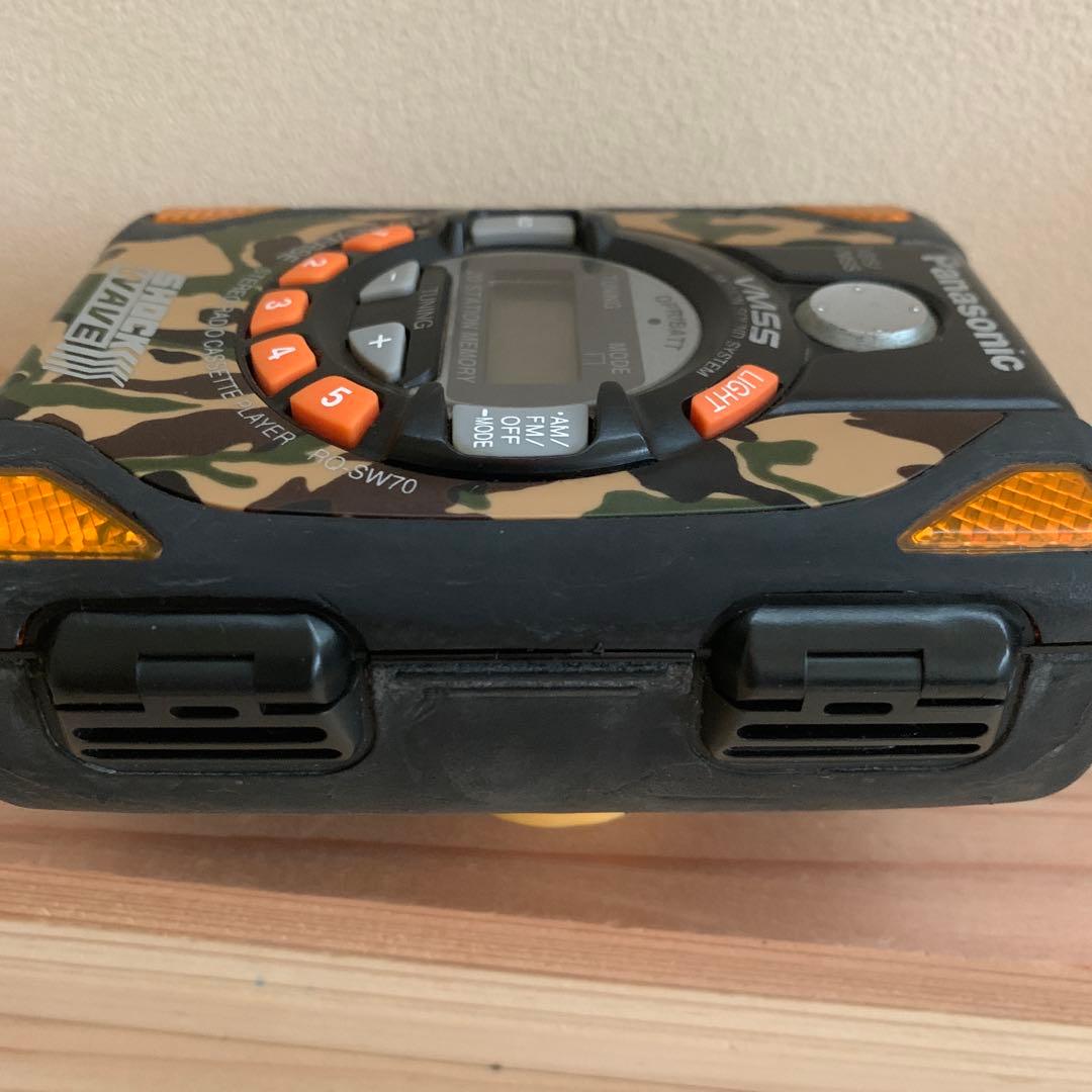 パナソニック　ショックウェーブ　RQ-SW70 カセットプレーヤー