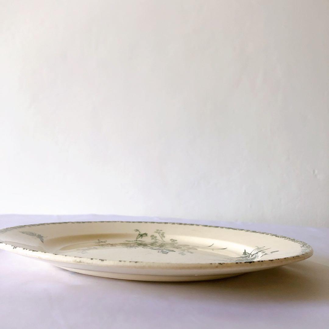 グランデポ エミールブルジョワ　ディナープレート C フランスアンティーク食器