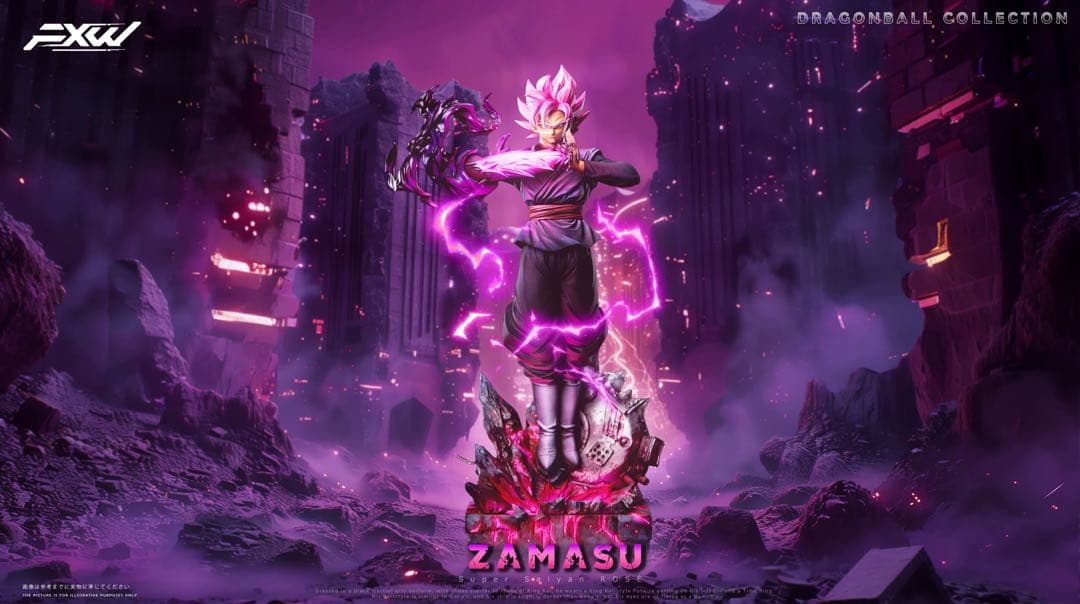 孫悟空　スーパーサイヤ人ロゼ　フィギュア　ドラゴンボール　ガレージキット