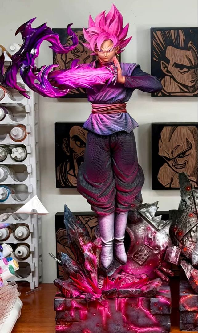 孫悟空　スーパーサイヤ人ロゼ　フィギュア　ドラゴンボール　ガレージキット