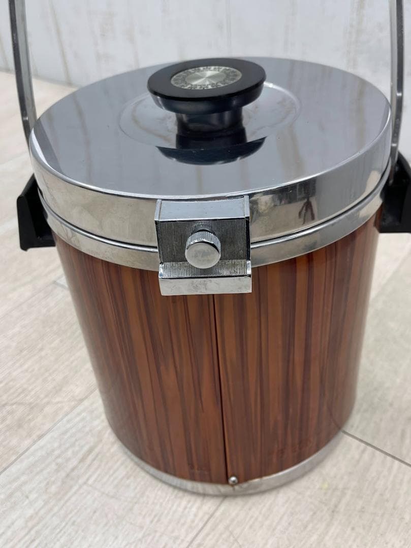 昭和レトロ タイガー ジャー デラックス D型 1号 ブラウン 3.5L 魔法瓶