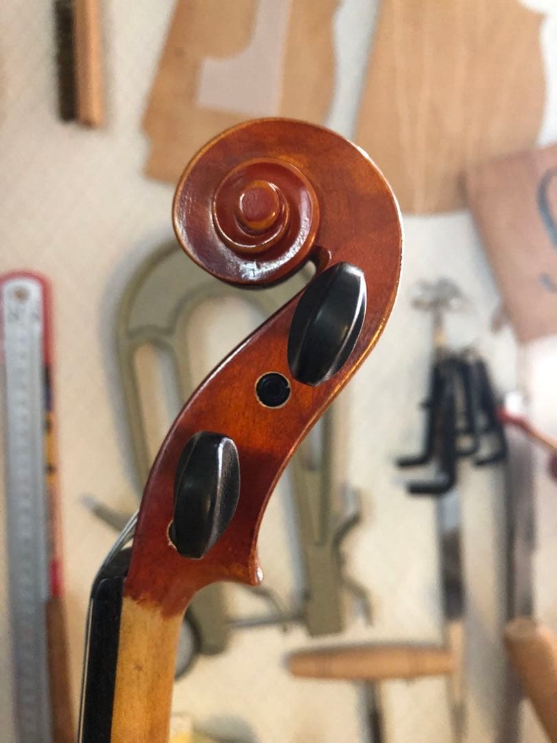 【駒&魂柱調整済】suzuki分数バイオリンNo200 1/8 2001