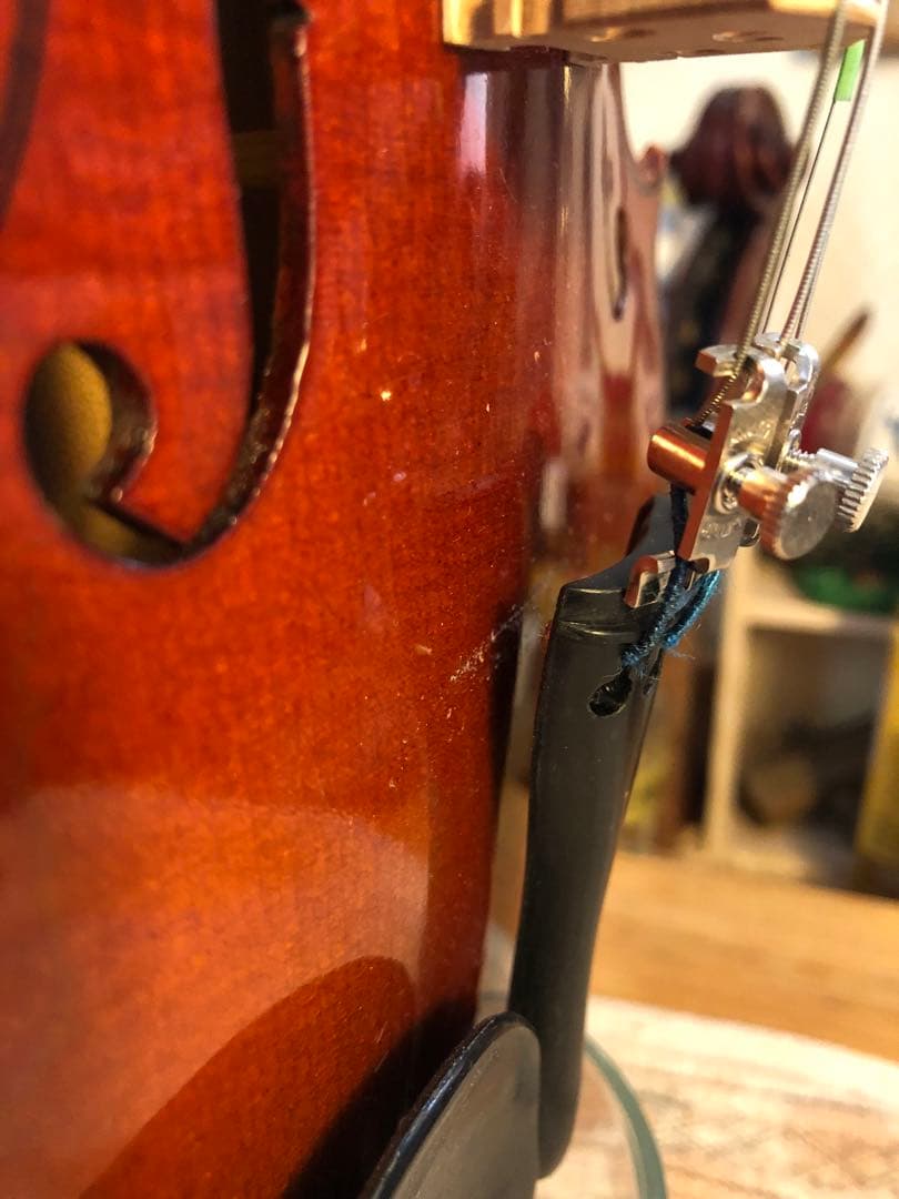 【駒&魂柱調整済】suzuki分数バイオリンNo200 1/8 2001