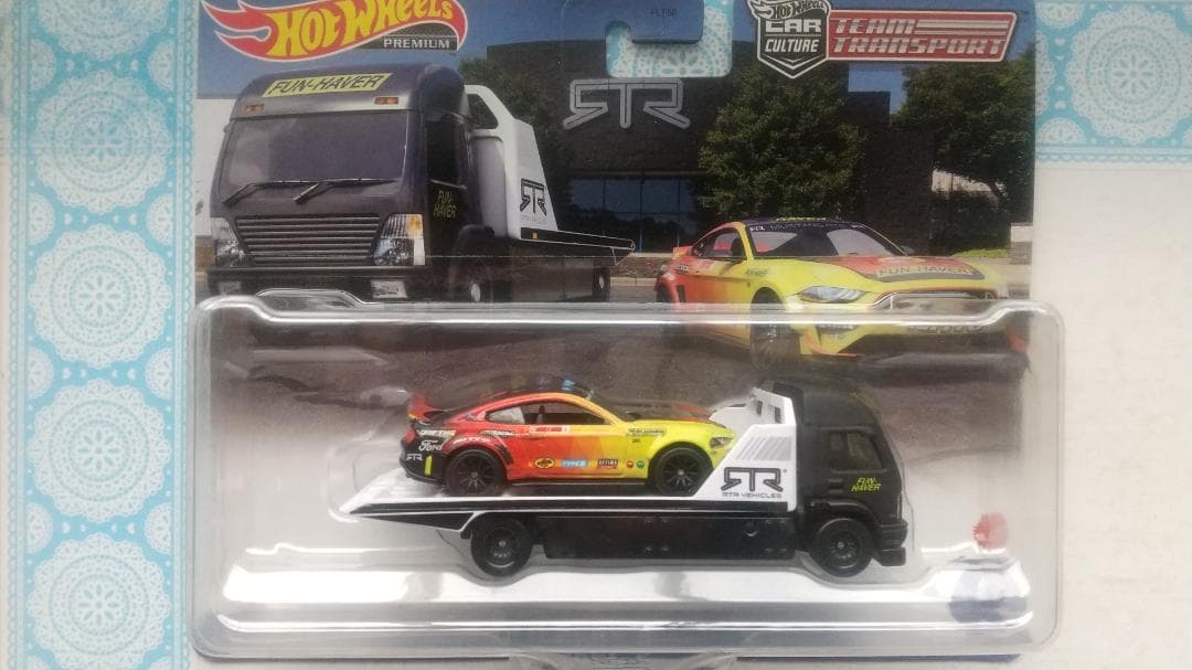 ホットウィール チームトランスポート ミニカー 4セット