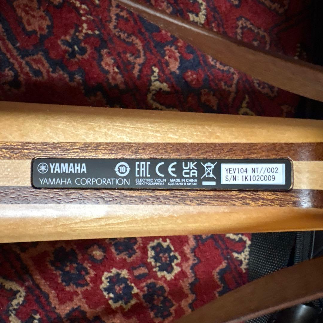 ヤマハ/YAMAHA エレキヴァイオリン YEV104 弓、肩当てあり