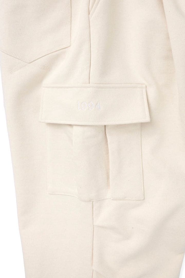 アイボリー カーゴパンツ コットン100%