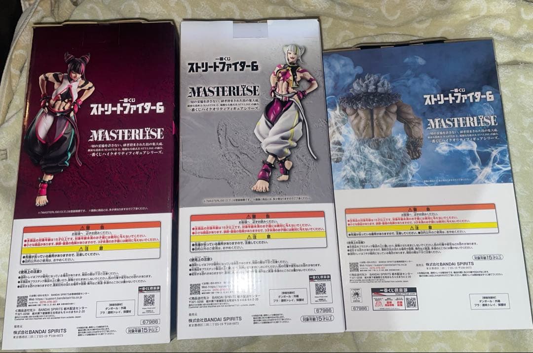 一番くじストリートファイター6 ジュリA賞B賞Ｃ賞ラストワン豪鬼 他10点SET