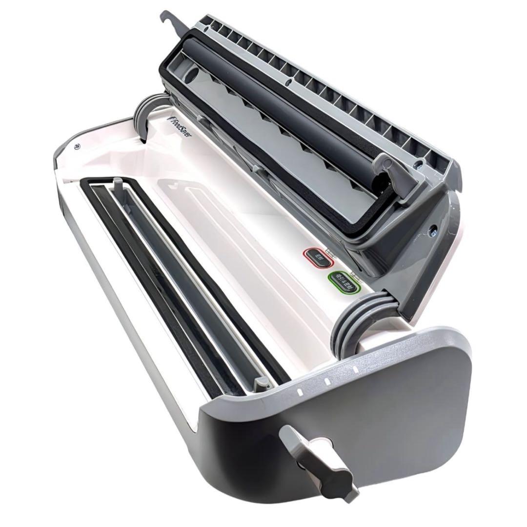 フードセーバー ホワイト　真空パック機 ボックス3台&パックロール2本セット