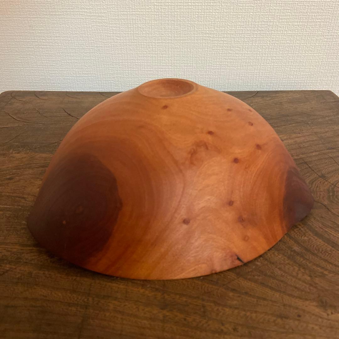 雨晴 個展 購入 木工作家 藤本健 アカギ ウッドボウル