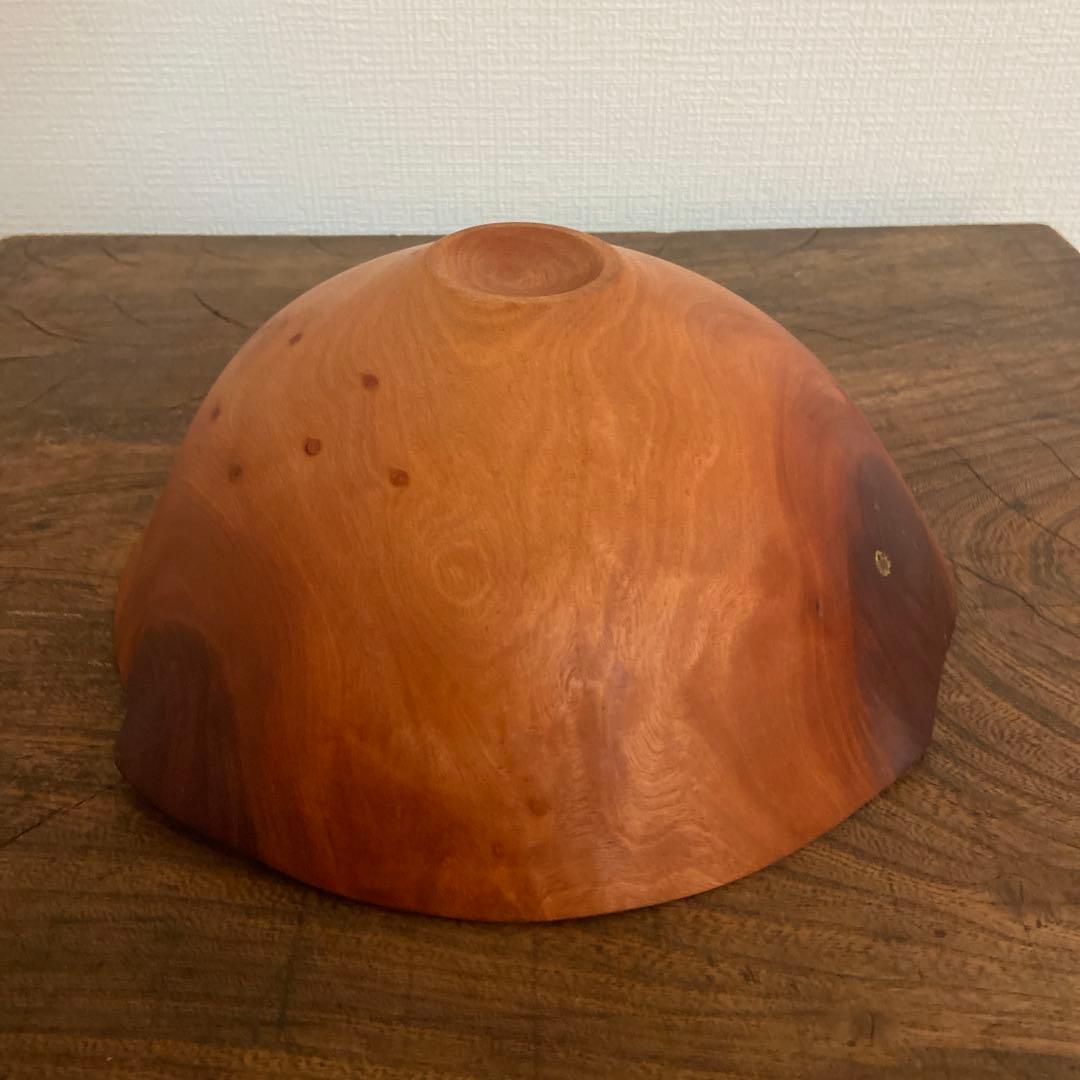 雨晴 個展 購入 木工作家 藤本健 アカギ ウッドボウル