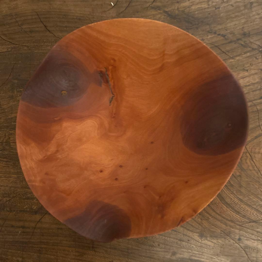 雨晴 個展 購入 木工作家 藤本健 アカギ ウッドボウル