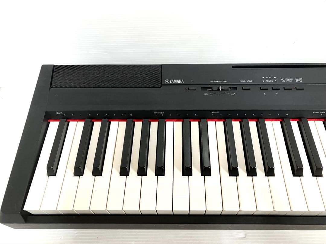 ◆YAMAHA ヤマハ◆88鍵 電子ピアノ P-105B ペダル付き 中古美品