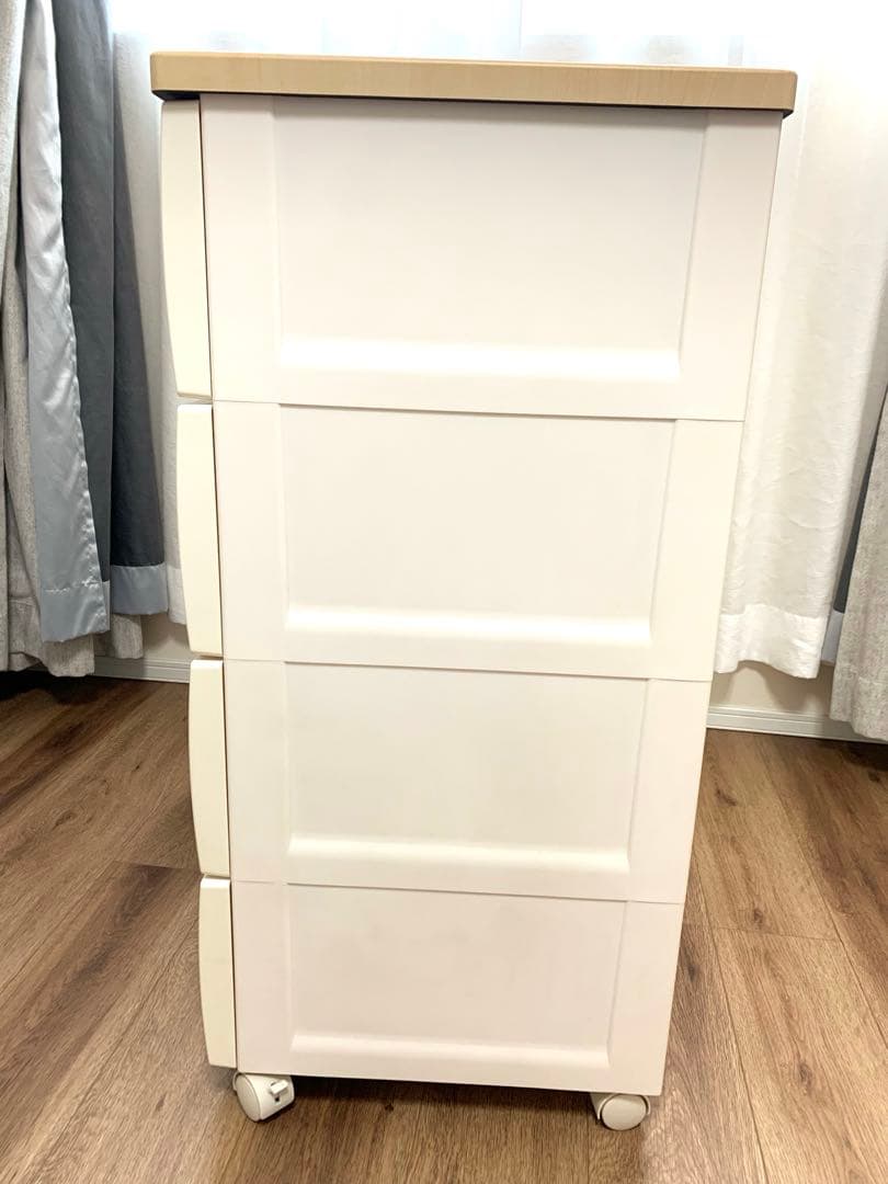 Fitsフィッツプラス4段65×41×85cm天馬タンスチェスト衣類収納