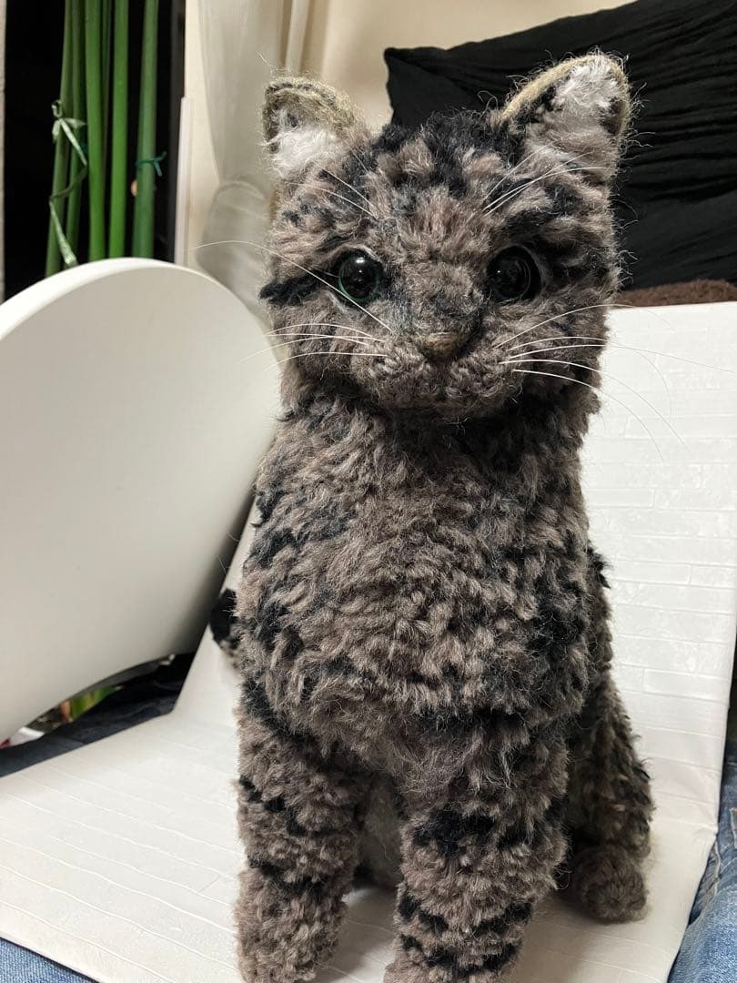 ネコ編みぐるみ　ご確認用