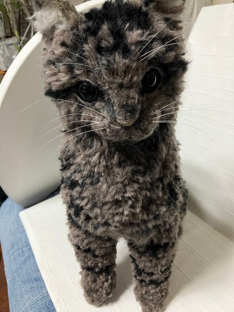 ネコ編みぐるみ　ご確認用