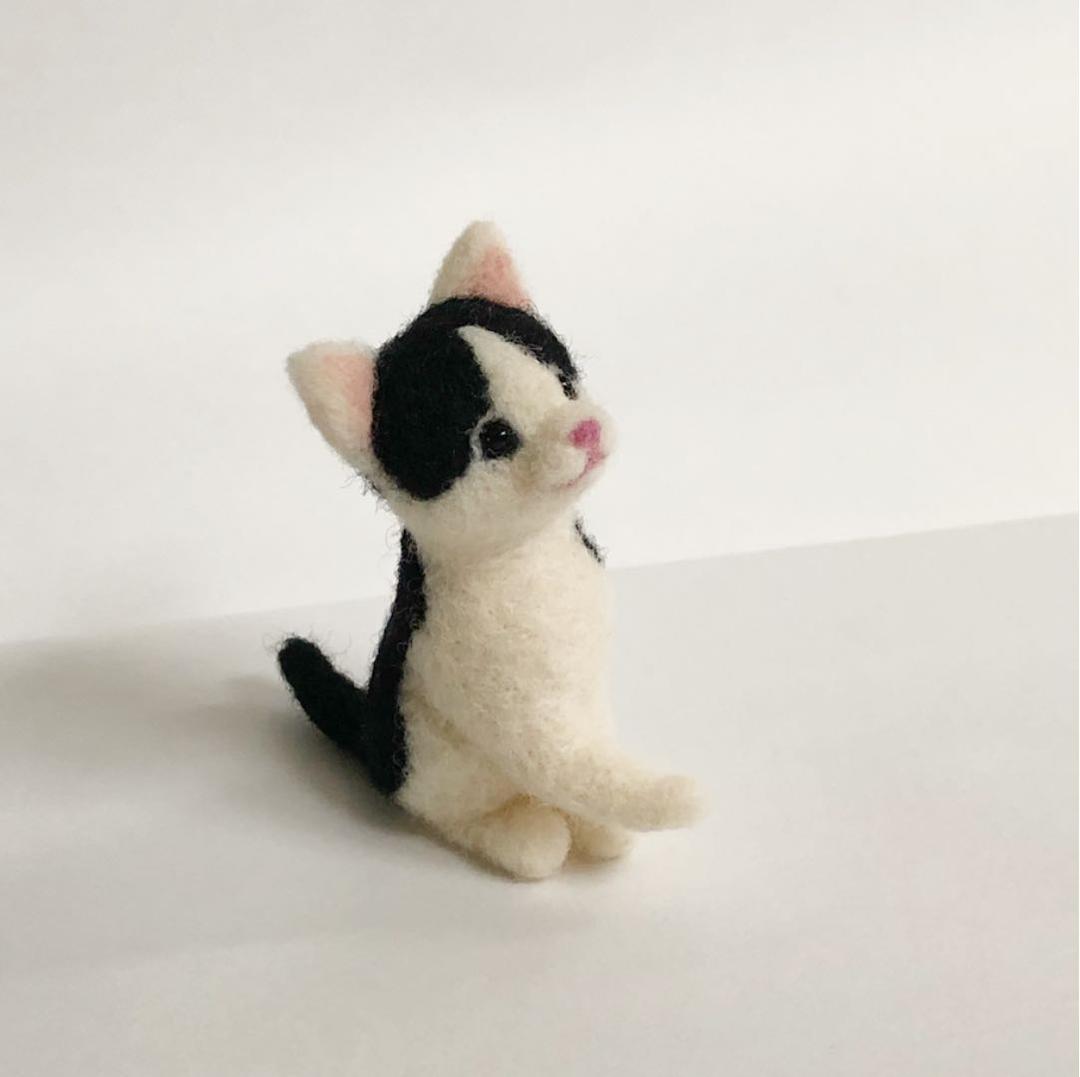 羊毛フェルト　猫マスコット　オーダーページ