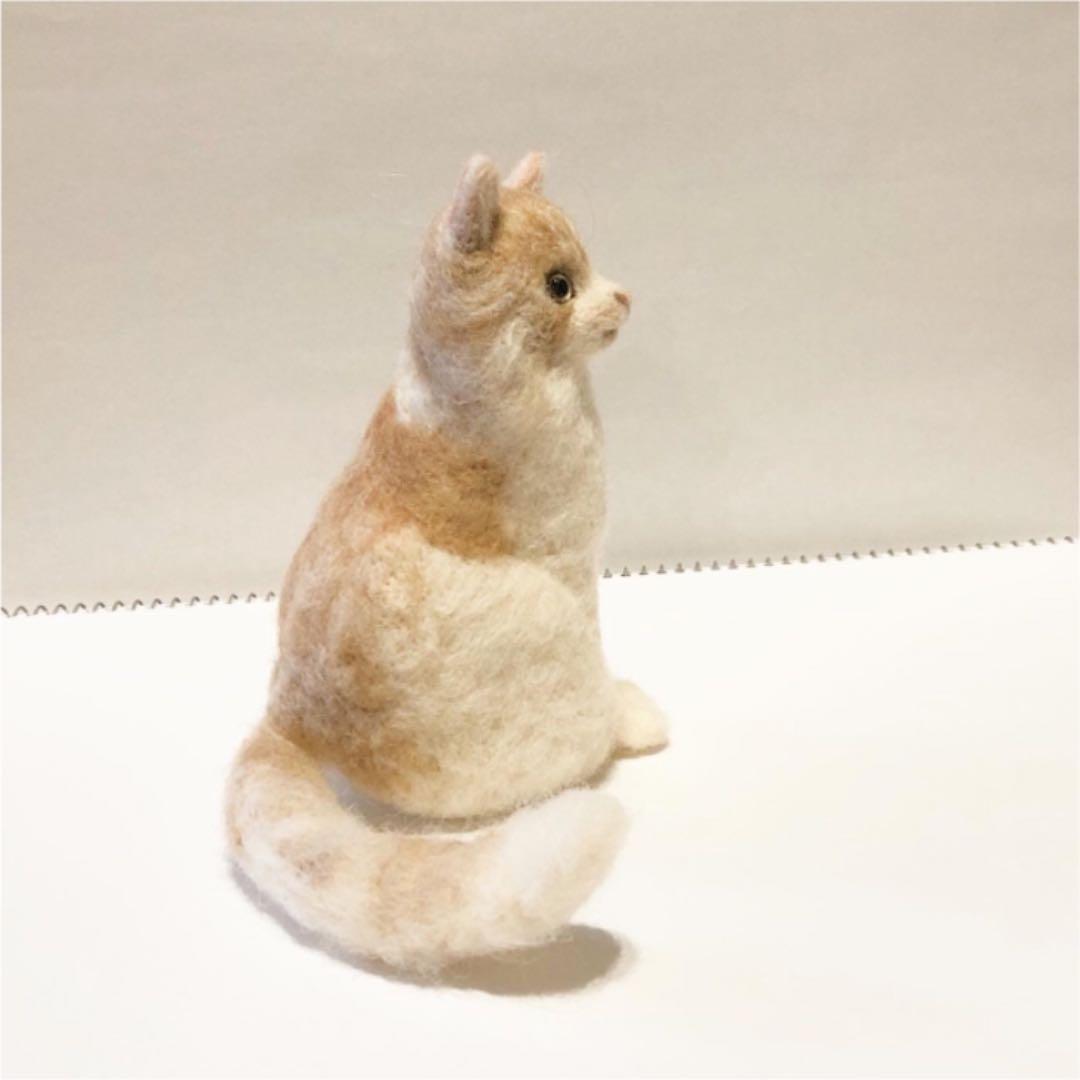 羊毛フェルト　猫マスコット　オーダーページ