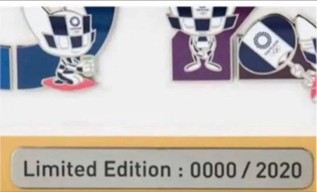 【EC限定】1 Year to Go! 額装ピンバッジセット(東京2020）