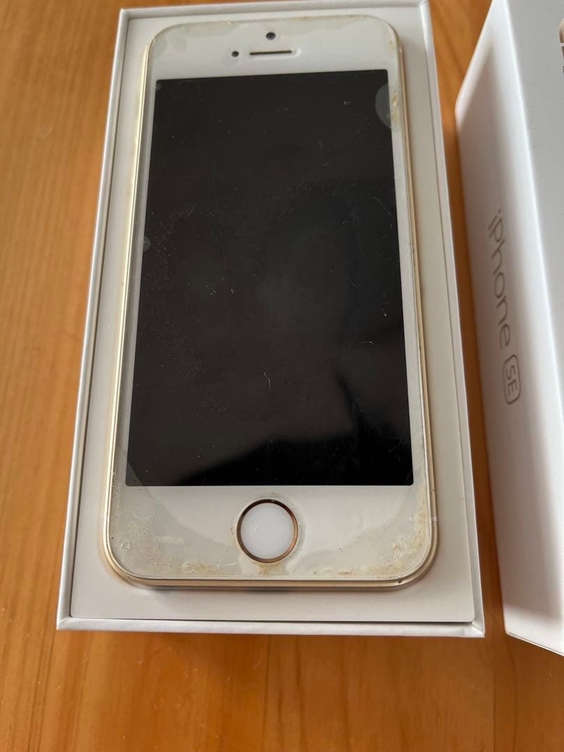 【ジャンク品】Apple iPhone SE MP882J/A 128GB