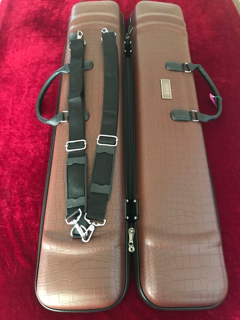 二胡★最上級明清老紅木★錦蛇皮★古月琴坊・万其興製作★十年保証★二胡用品揃い