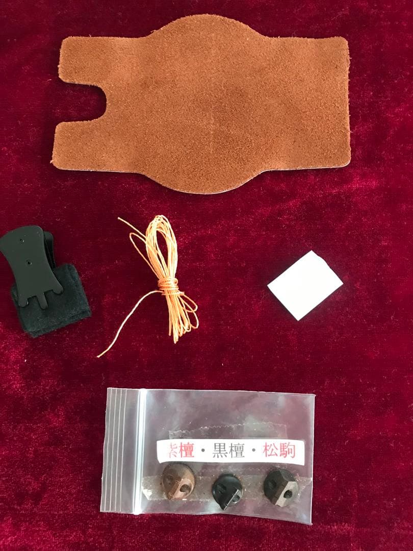 二胡★最上級明清老紅木★錦蛇皮★古月琴坊・万其興製作★十年保証★二胡用品揃い