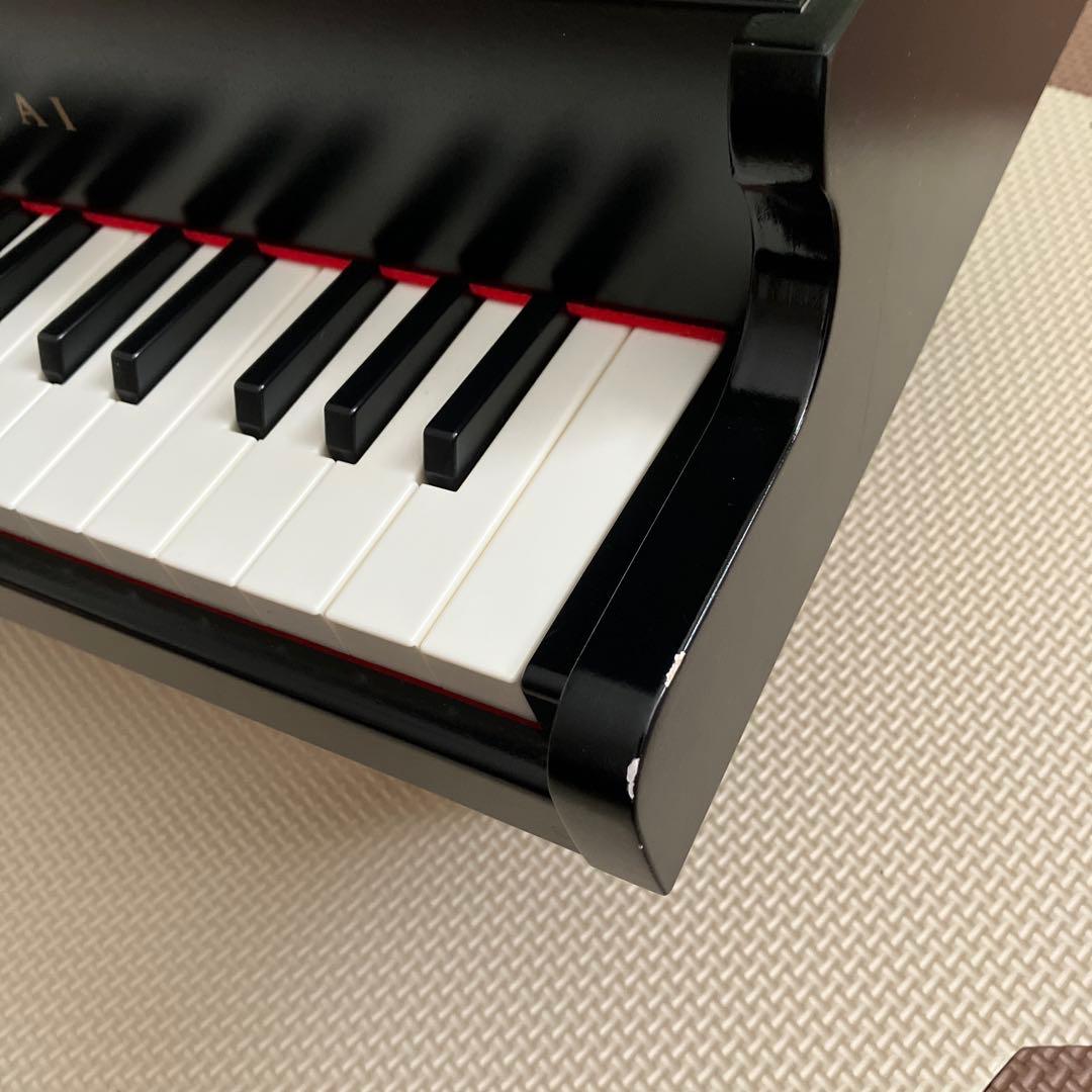 美品　カワイ　グランドピアノ　鍵盤32 品番1141 ミニピアノ　ブラック