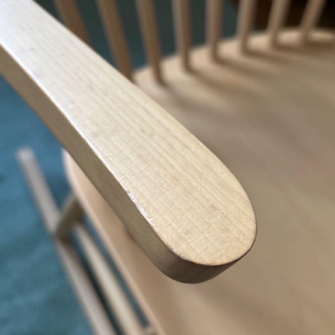 FDBモブラー デンマークデザイン J52G ロッキングチェア ラッカー塗装