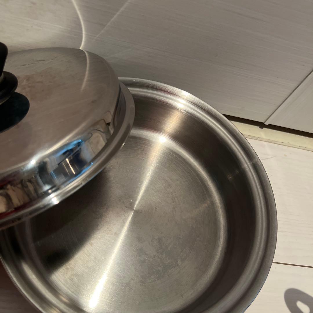 【美品】Amway 中フライパン