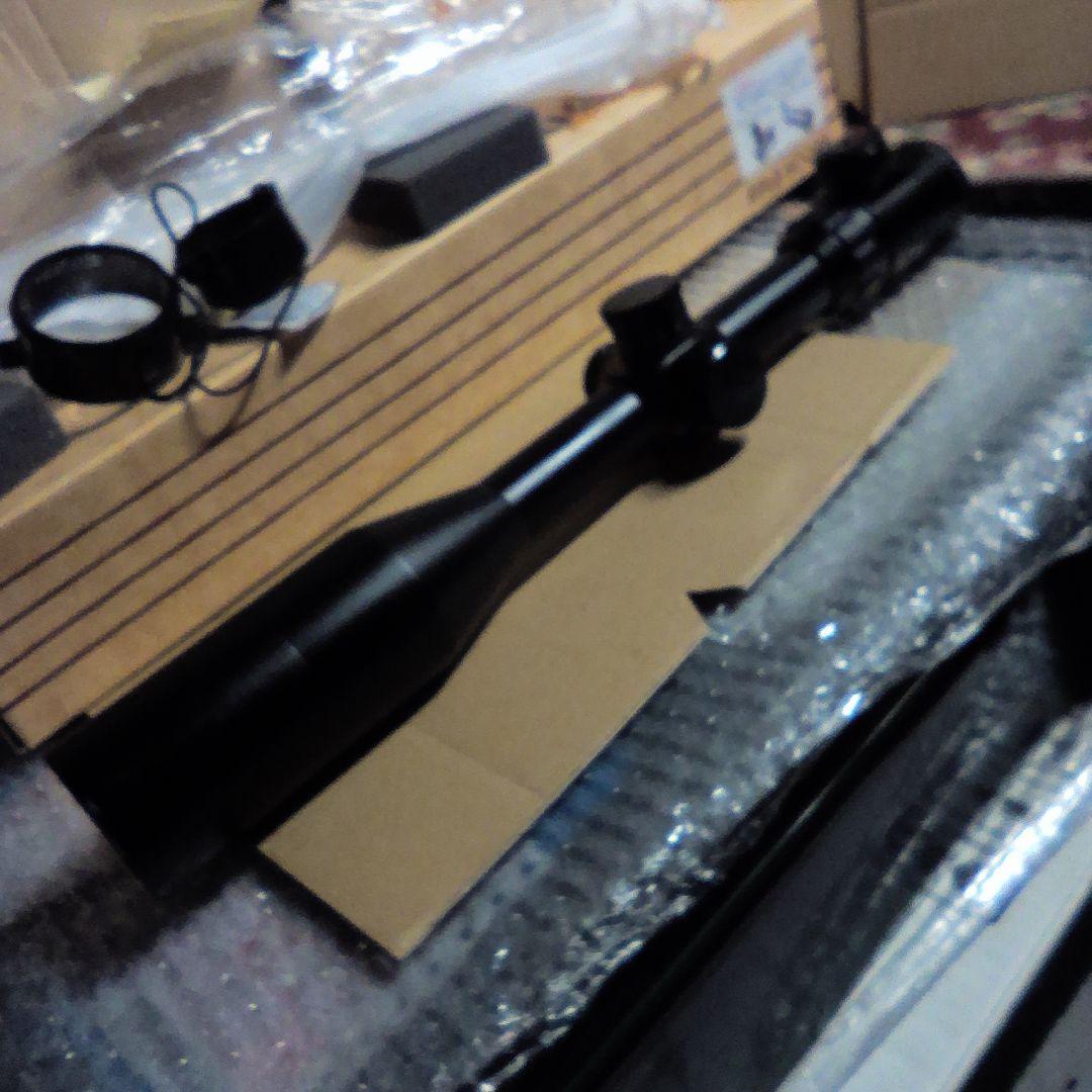 蔵出し！ヒューガ41650サイドフォーカスライフルスコープ多機能！！極美品