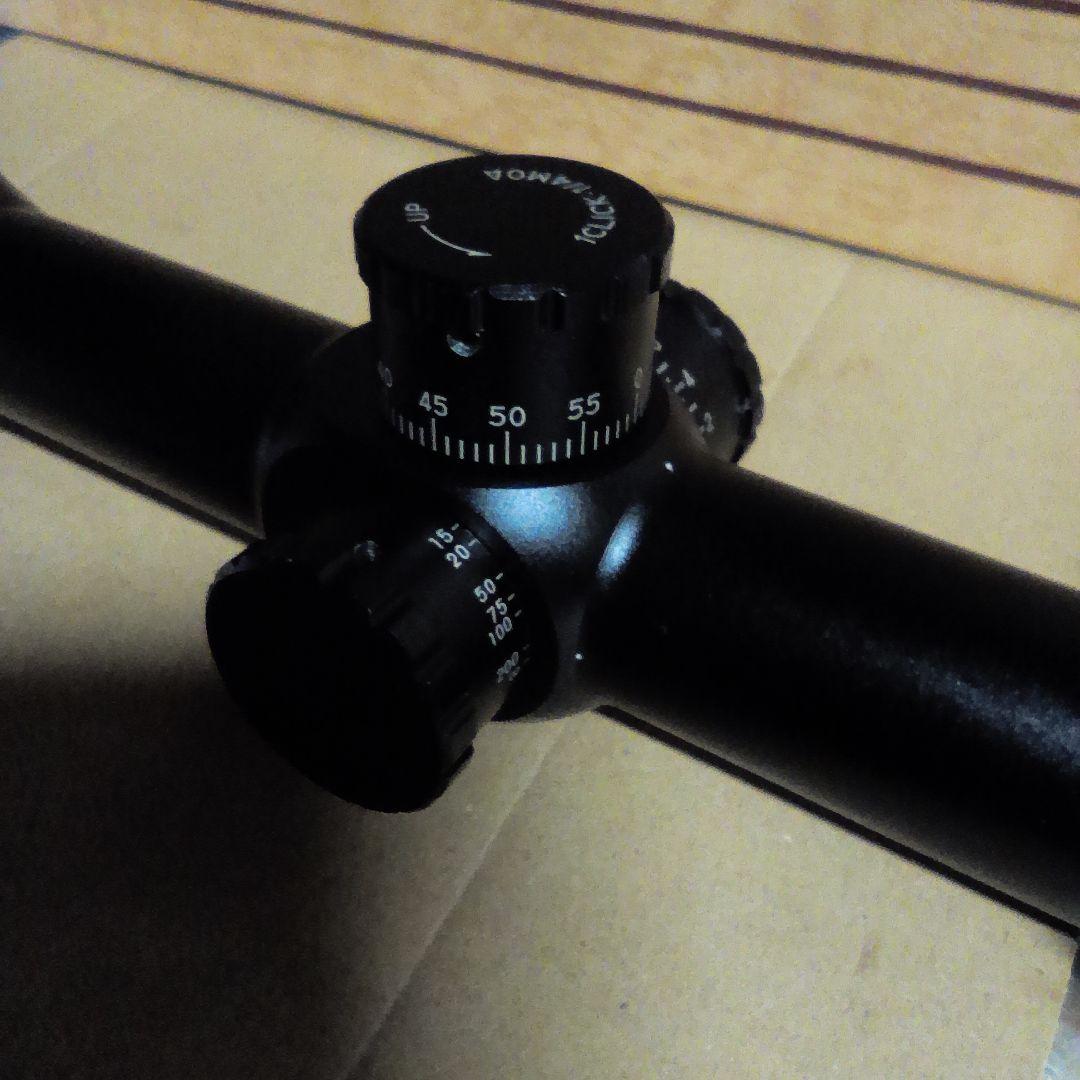 蔵出し！ヒューガ41650サイドフォーカスライフルスコープ多機能！！極美品