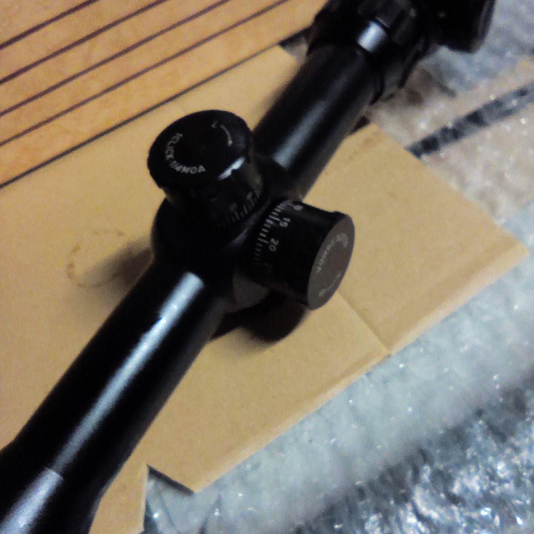 蔵出し！ヒューガ41650サイドフォーカスライフルスコープ多機能！！極美品