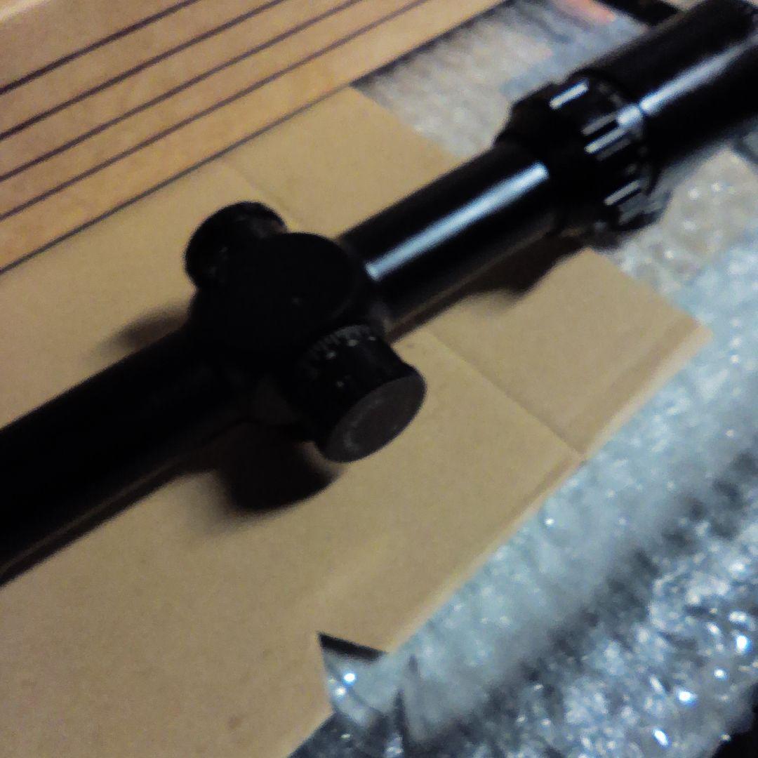 蔵出し！ヒューガ41650サイドフォーカスライフルスコープ多機能！！極美品