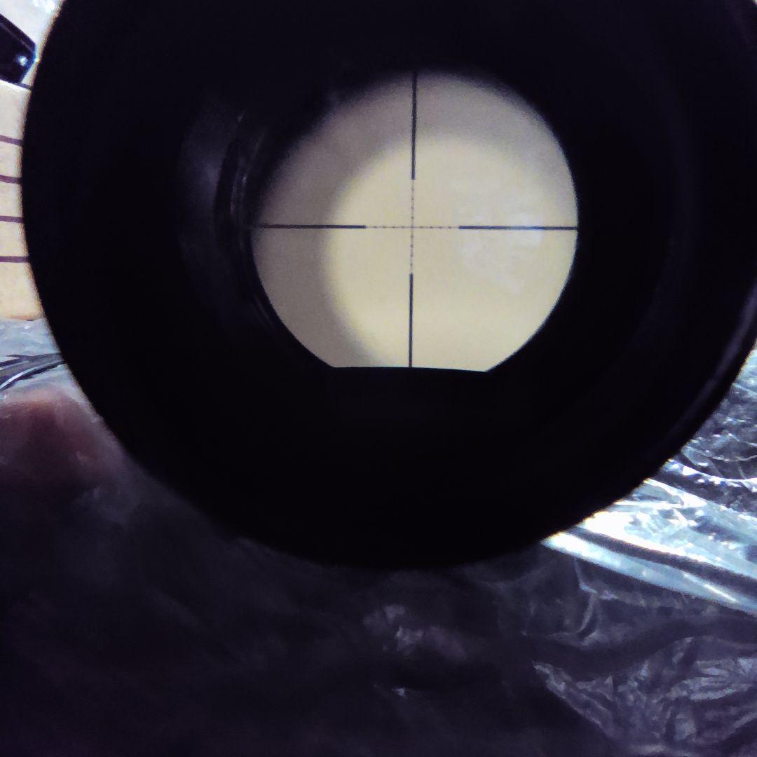 蔵出し！ヒューガ41650サイドフォーカスライフルスコープ多機能！！極美品