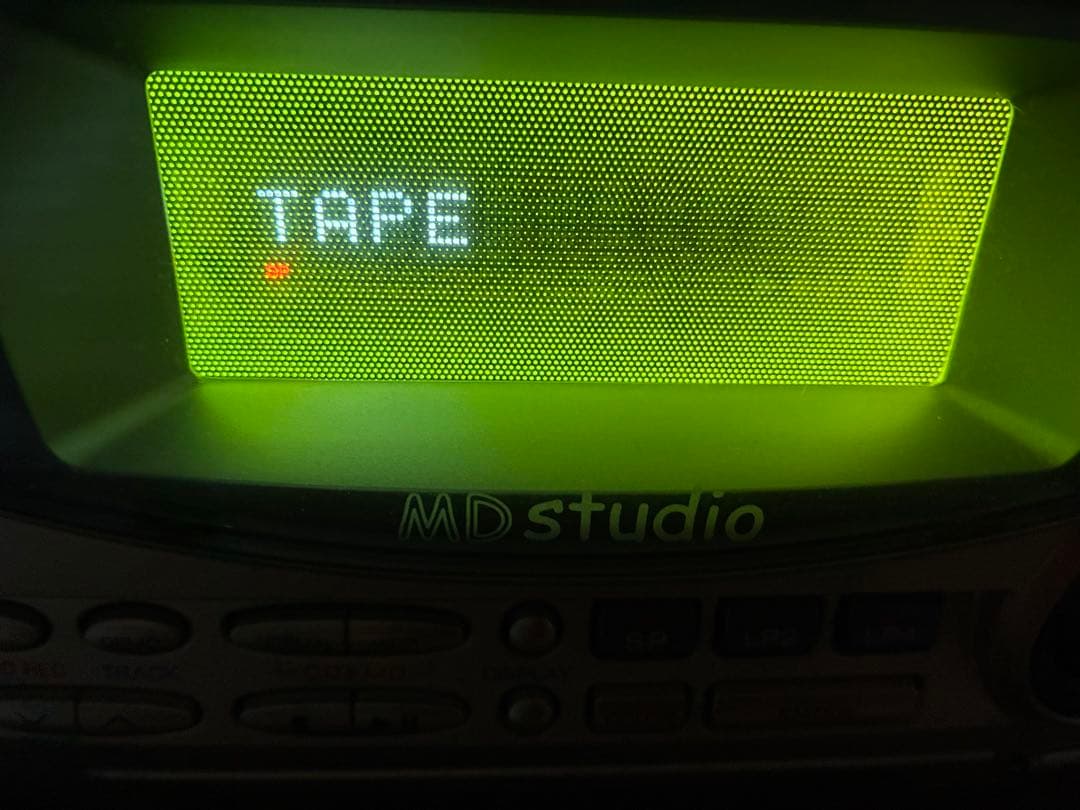 【SHARP】 MD MD-F150 CDラジカセ 動作品