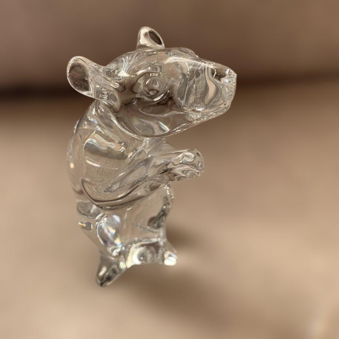 baccaratクリスタルガラス ネズミ 美品